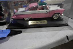 DIE CAST MODEL IN DISPLAY CASE 1965 FORD FAIRLANE CROWN VIC