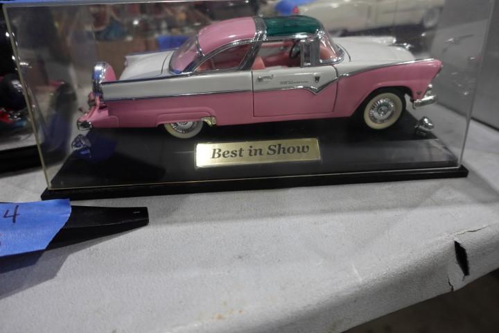 DIE CAST MODEL IN DISPLAY CASE 1965 FORD FAIRLANE CROWN VIC