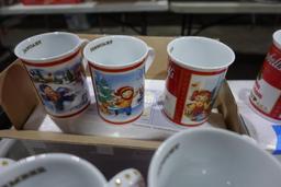 12 CAMPBELL COFFEE MUGS WITH BOXES MONTH CUPS