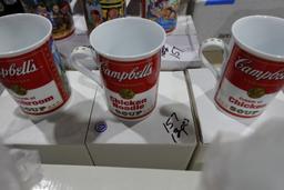 12 CAMPBELL COFFEE MUGS WITH BOXES MONTH CUPS