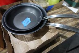 TWO NON STICK FRYING PANS