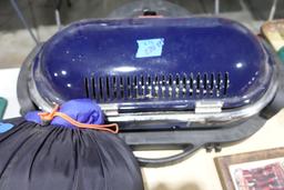 COLEMAN PROPANE CAMP STOVE WITH SLEEPING BAG