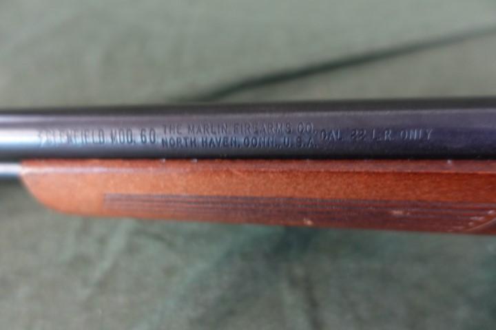 GLENNFIELD MOD 60 22 CAL LR SN 20511157