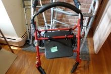 LOT OF HANDICAP WALKERS AND VACUUM CLEANER