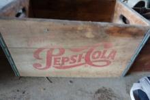 VINTAGE WOODEN PEPSI CRATE