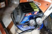 SMALL PORTABLE 110 PSI ELECTRIC AIR COMPRESSOR PANCAKE STYLE