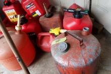 9 FUEL CANS