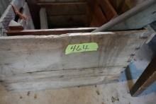 PAIR WOODEN CRATES