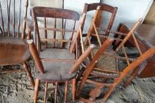 APPROX 12 MISC CHAIRS