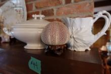 IRONSTONE SERVING PCS SEA NETTLE ON STAND