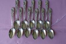 11 KIRK AND SONS STERLING TEASPOONS 11.02 T OZ