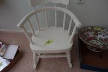 CHILDS PAINTED ROCKER