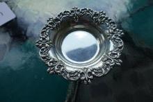 AMSTON STERLING TRAY NUMBER 116 5" ACROSS 2.74 T OZ