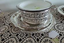 SILVER PLATE PLATTERS TROPHY DISH AND BOWL