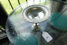 ALVIN STERLING PEDESTAL DISH NUMBER 5206 WEIGHTED BASE 7.23 T OZ