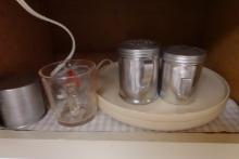 STEMWARE CAN OPENER SALT AND PEPPER SHAKERS MEASURING CUPS