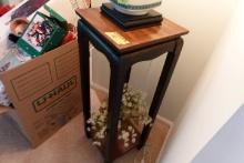 CONTEMPORARY PLANT STAND 12 X 12 X 34