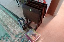 TV TABLES NEW HEATED PLUSH THROW POWER XL IRON