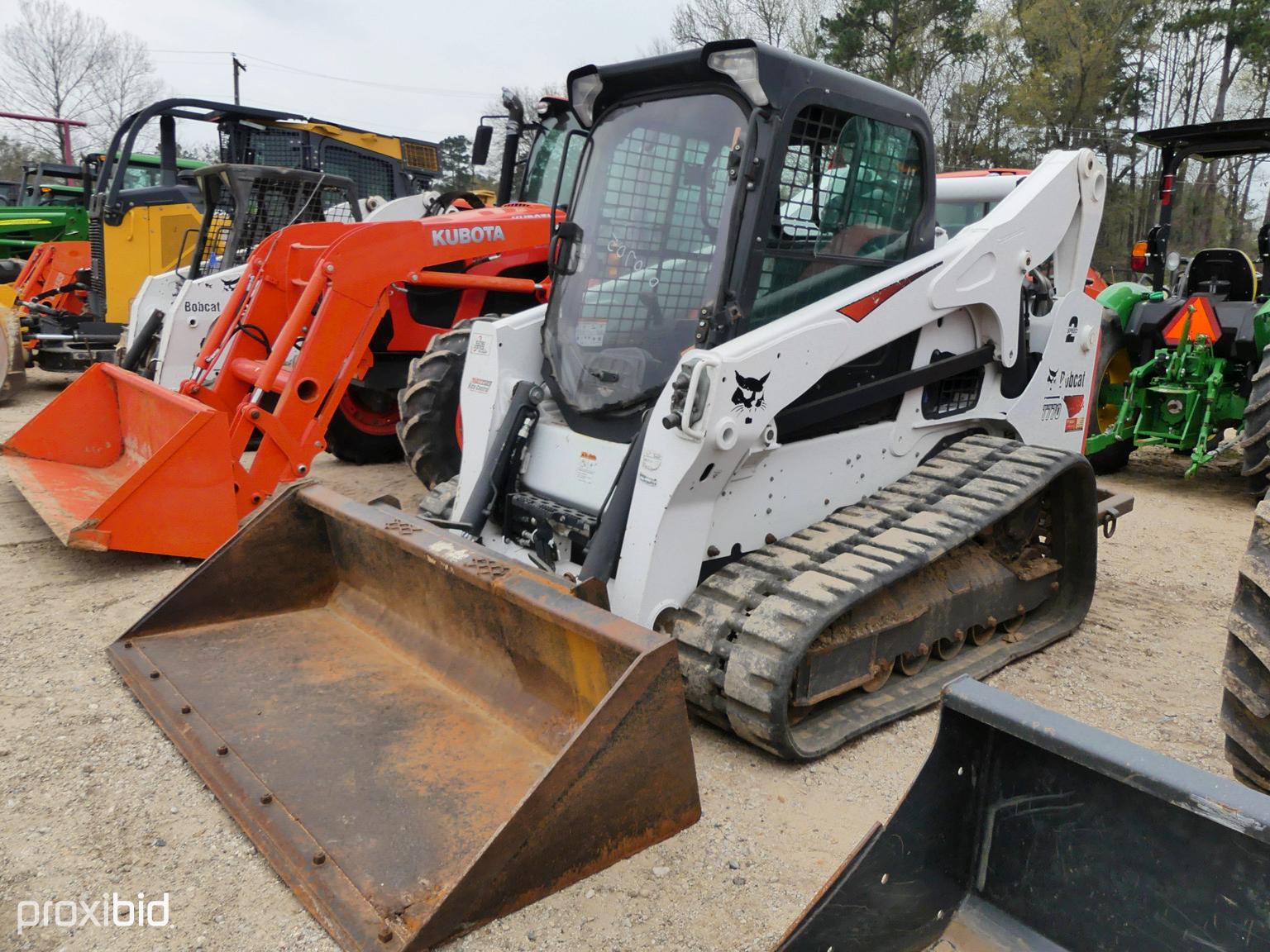 Bobcat T770 Skid Steer (start code 090705)
