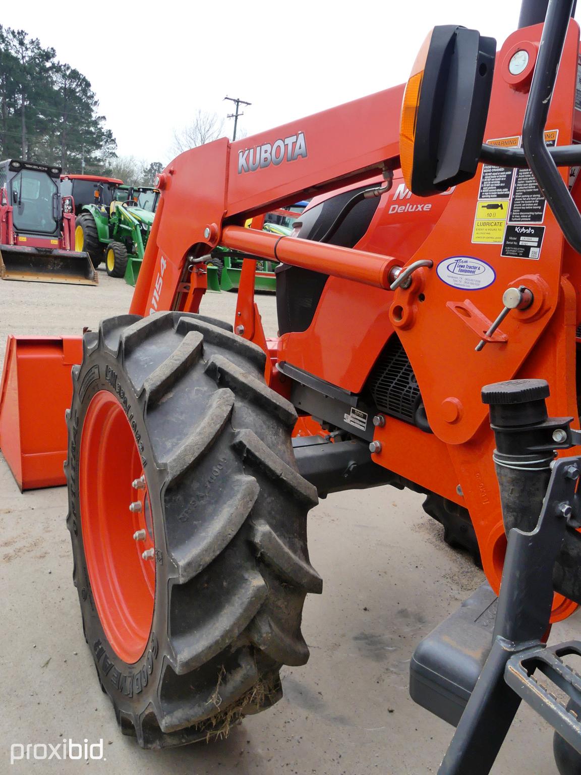 Kubota M4-071 Cab 4x4 w/ldr