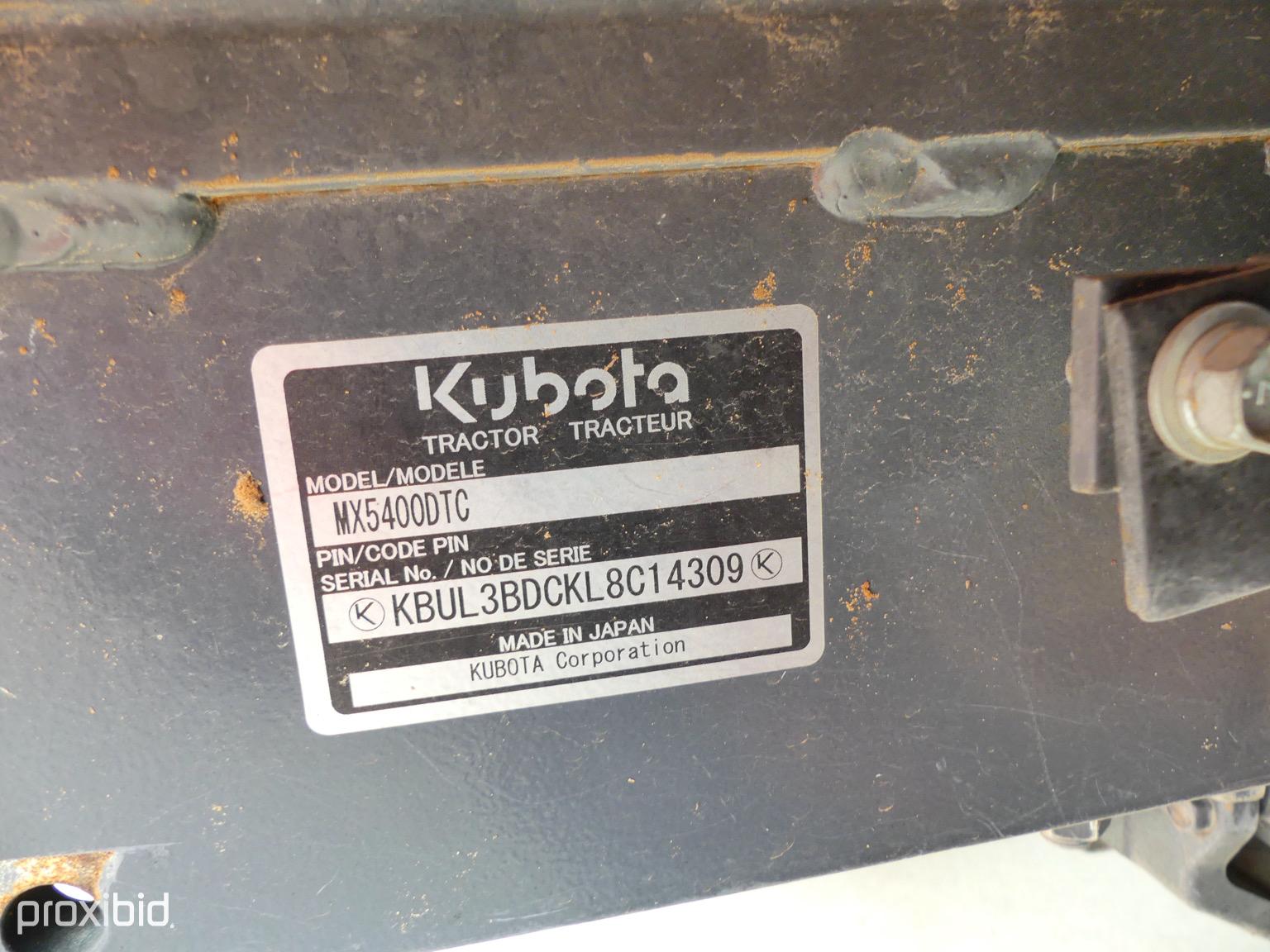 Kubota MX5400 Cab 4x4 Ldr