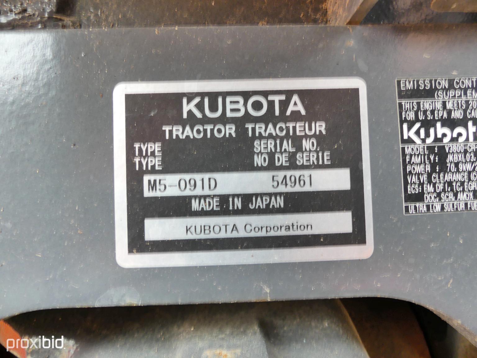 Kubota M5-091 Cab 4x4 w/ldr