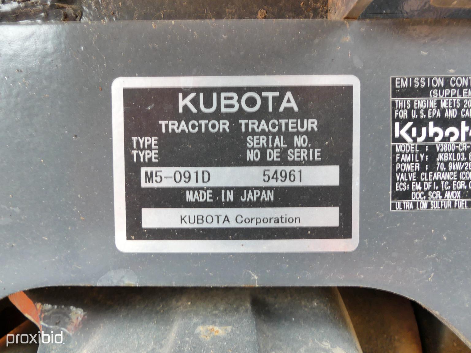 Kubota M5-091 Cab 4x4 w/ldr