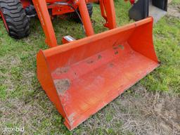 Kubota BX2670 4x4 w/ldr & belly mower