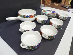 (13) Pieces of Villeroy & Boch "Acapulco" Double