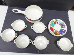 (13) Pieces of Villeroy & Boch "Acapulco" Double