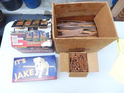(3) Boxes of Fire Starter Kindling Wood & Long