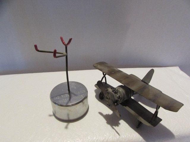 (2) Metal Airplane Awards:  OV-10 Bronco with
