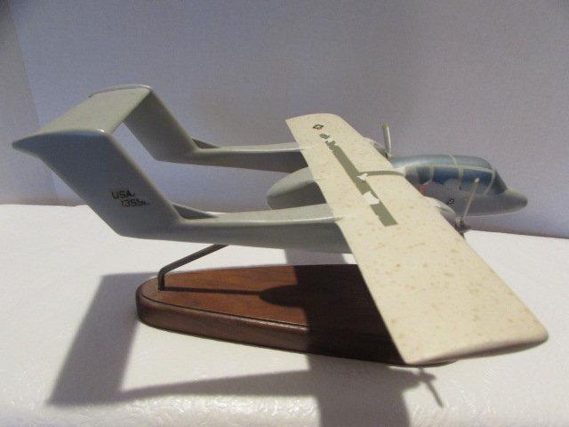 (2) Metal Airplane Awards:  OV-10 Bronco with