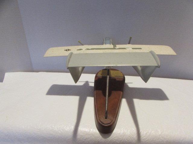 (2) Metal Airplane Awards:  OV-10 Bronco with