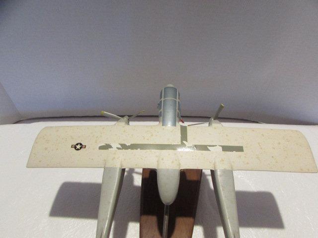 (2) Metal Airplane Awards:  OV-10 Bronco with