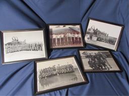 (5) Approximately 8" x 10" Framed USAF