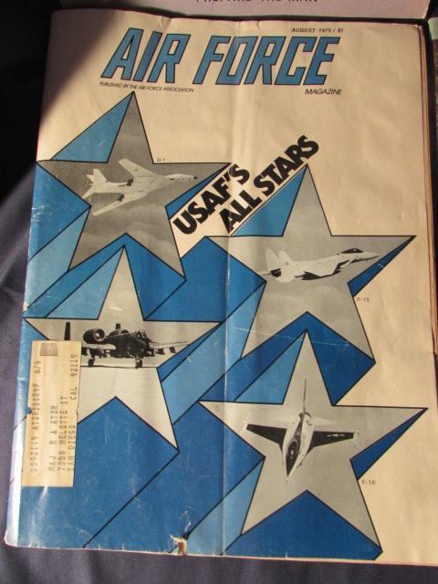 (5) Approximately 8" x 10" Framed USAF