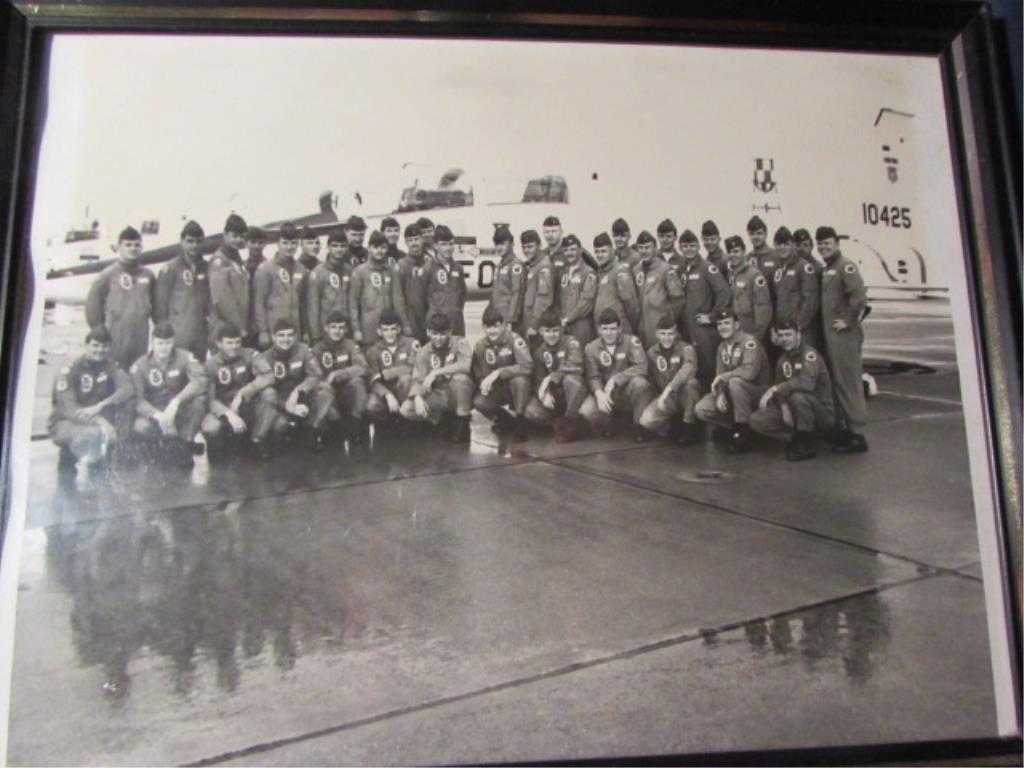 (5) Approximately 8" x 10" Framed USAF
