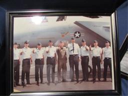 (5) Approximately 8" x 10" Framed USAF