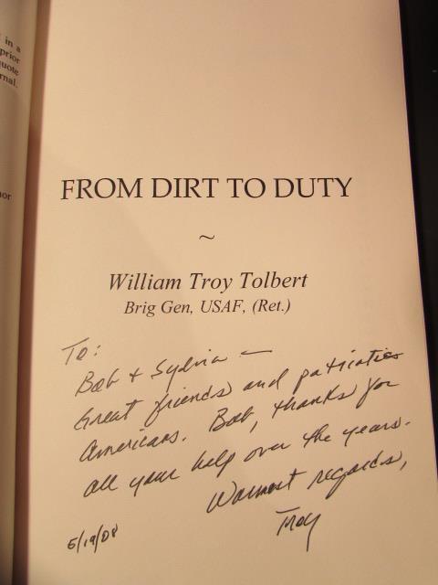 (5) Books autographed by the authors--Military