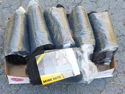 (5) 1/4" 4' x 4' Sein Nets