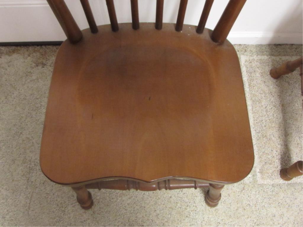 Set of (3) Cochrane Spindle Back Dining Chairs