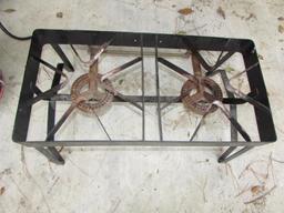 Dayou Classic 2-Burner Gas Fish Cooker with