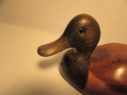Vintage Hand-Carved & Painted Duck Decoy--Greater