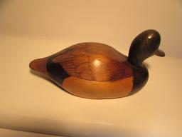 Vintage Hand-Carved & Painted Duck Decoy--Greater