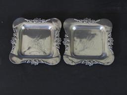 Assorted Sterling Silver Items:  (2) Butter Pats