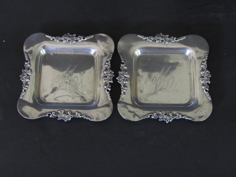 Assorted Sterling Silver Items:  (2) Butter Pats