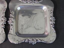 Assorted Sterling Silver Items:  (2) Butter Pats