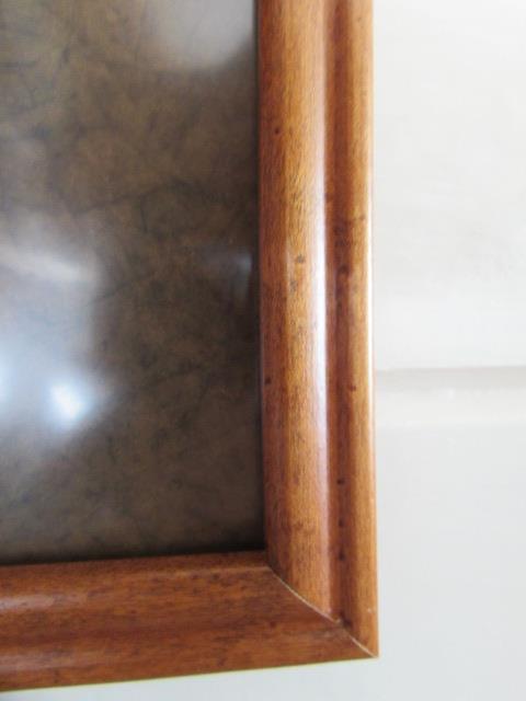 (2) Custom Framed Double Matted Etchings by D.