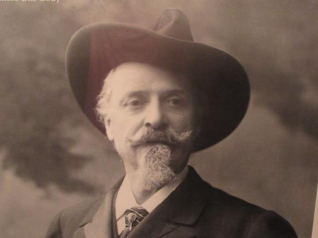 Framed Stetson Advisement with Buffalo Bill Cody